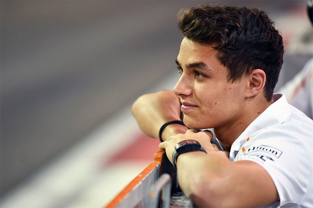 Ландо Норрис, фото пресс-службы McLaren