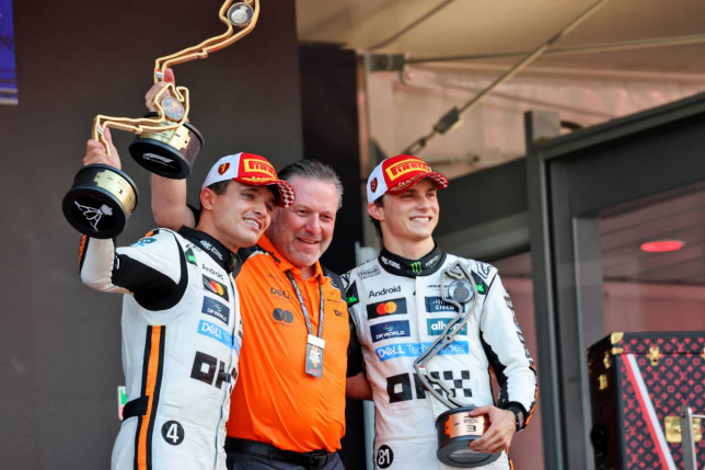 Ландо Норрис – победитель Гран При Монако, фото McLaren