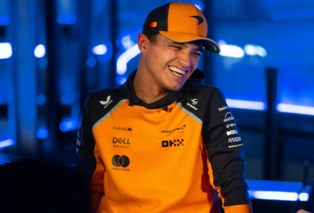 Ландо Норрис с Сингапуре, фото пресс-службы McLaren