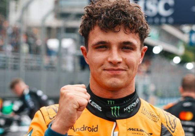 Ландо Норрис, победитель спринта в Сан-Паулу, фото пресс-службы McLaren