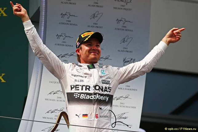 Нико Росберг - победитель Гран При Австрии