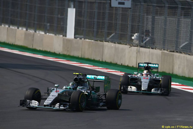 Нико Росберг и Льюис Хэмилтон