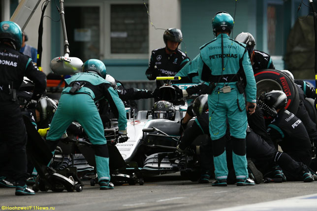 Пит-стоп Нико Росберга