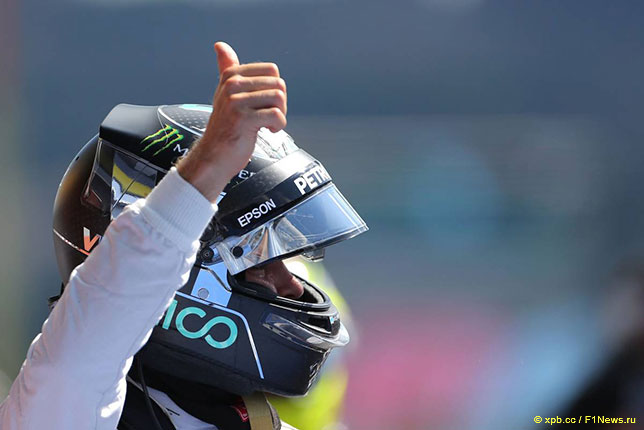 Нико Росберг - победитель квалификации в Спа