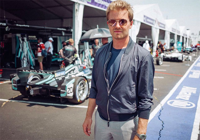 Нико Росберг на финальном этапе Формулы E в Нью-Йорке