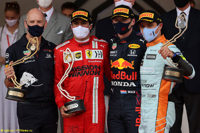 Подиум в Монако 