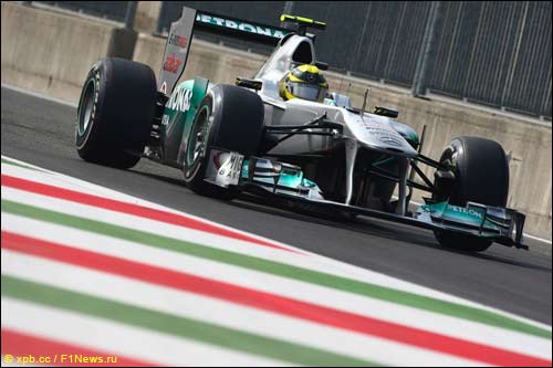 Нико Росберг на Гран При Италии