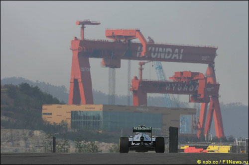 Нико Росберг в Гран При Кореи 2012