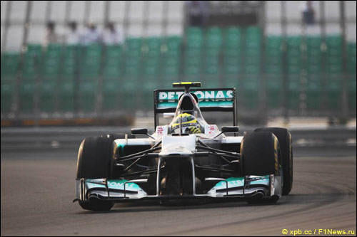 Нико Росберг в Гран При Индии 2012