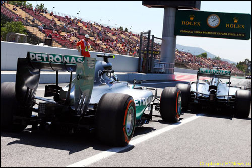 Нико Росберг и Льюис Хэмилтон