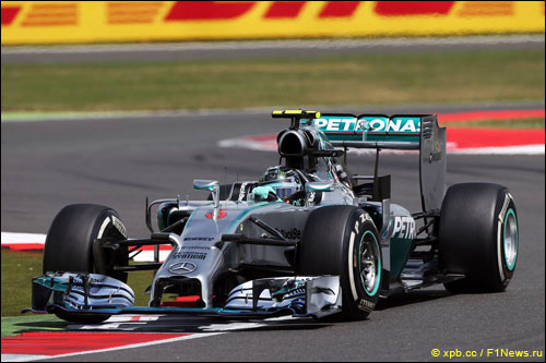 Нико Росберг на Гран При Великобритании