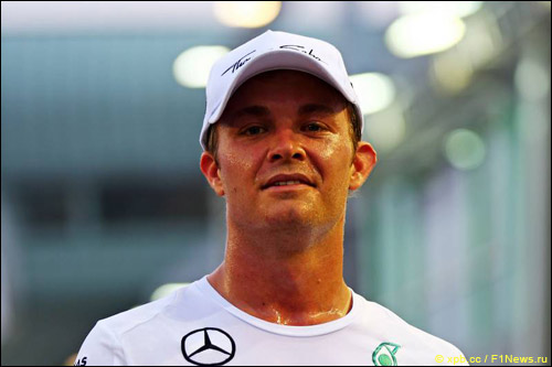 Нико Росберг в Сингапуре