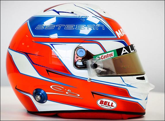 Шлем Эстебана Окона