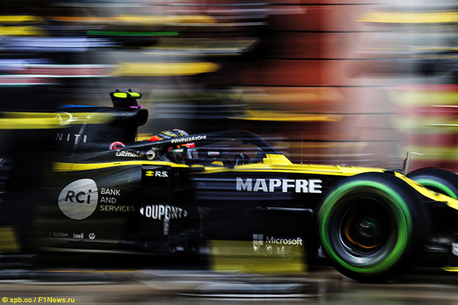 Эстебан Окон на трассе Гран При Турции, 2020 год