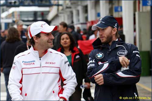 Тимо Глок и Ник Хайдфельд