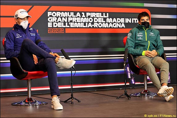 Джордж Расселл и Лэнс Стролл