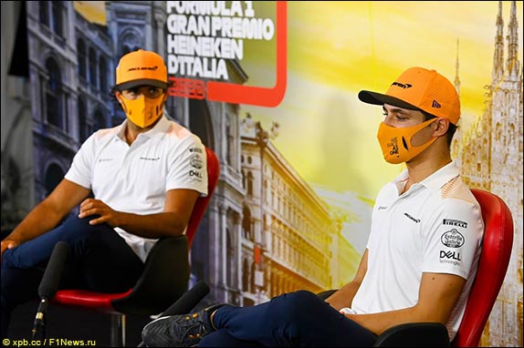 Карлос Сайнс и Ландо Норрис