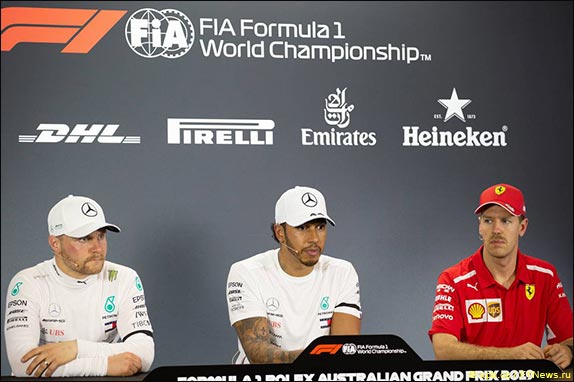 Пресс-конференция после квалификации