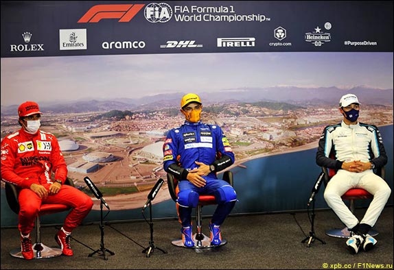 Пресс-конференция после квалификации