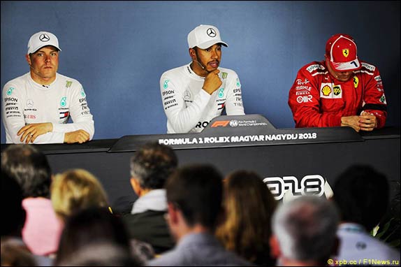 Пресс-конференция после квалификации