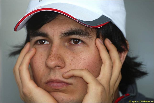 Серхио Перес весной 2011-го в Мельбурне