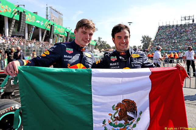 Макс Ферстаппен и Серхио Перес