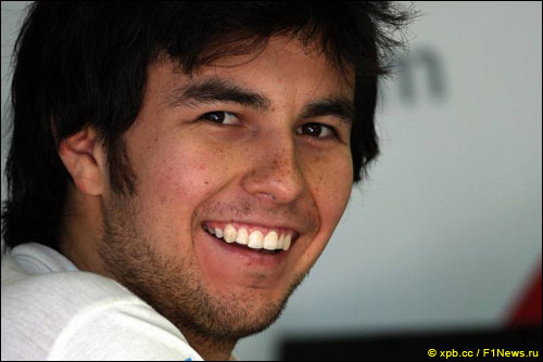 Пилот Sauber Серхио Перес