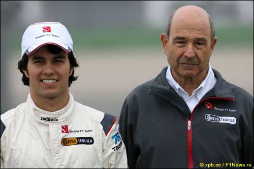 Серхио Перес и Петер Заубер