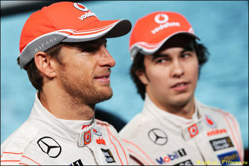 Дженсон Баттон и Серхио Перес