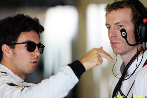 Серхио Перес в Абу-Даби