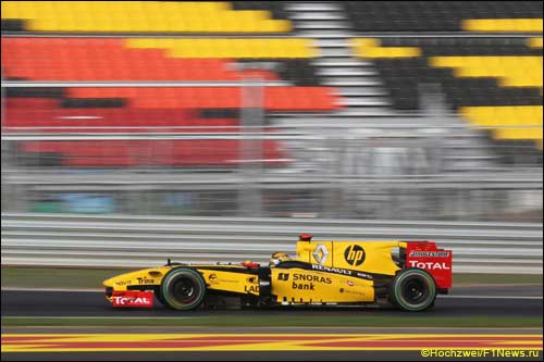 Роберт Кубица на трассе в Йонаме