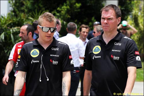 Кими Райкконен и Алан Пермейн