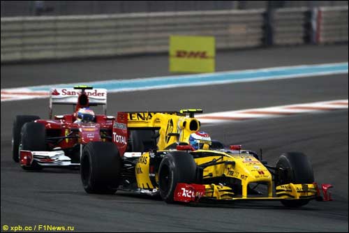 Виталий Петров и Фернандо Алонсо