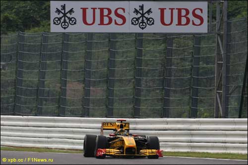 Роберт Кубица на трассе Гран При Японии