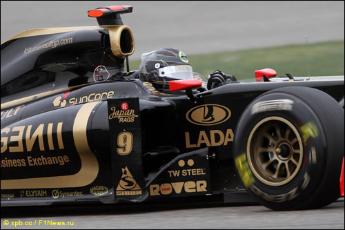 Ник Хайдфельд на трассе Гран При Китая