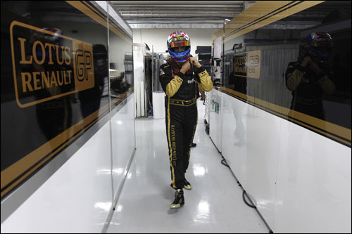 Виталий Петров на Гран При Индии