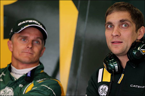 Виталий Петров и его новый напарник Хейкки Ковалайнен