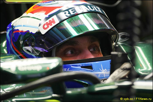 Виталий Петров на Гран При Китая