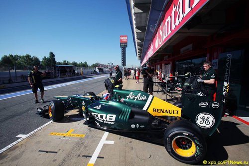 Виталий Петров на Гран При Испании