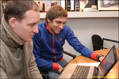 Виталий Петров на чате F1News.Ru