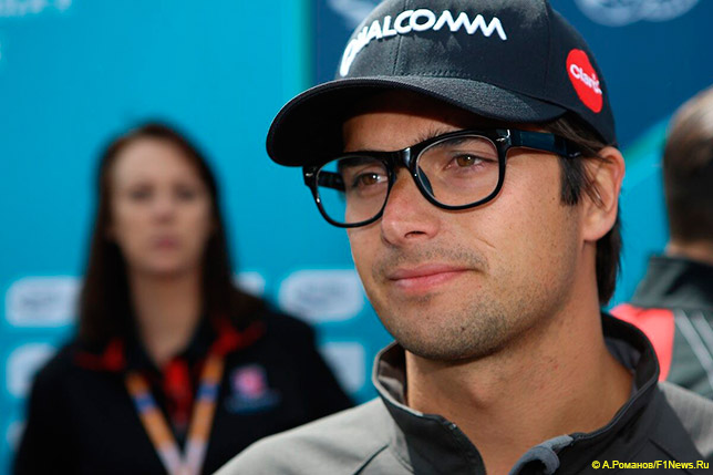 Нельсон Пике-младший на этапе Формулы E в Москве