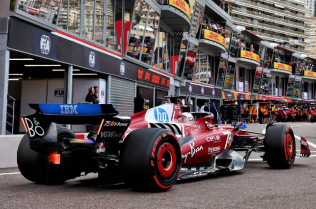 Резина C6 на Ferrari Шарля Леклера, фото XPB