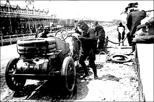 Ле Ман 1906. Пит-стоп