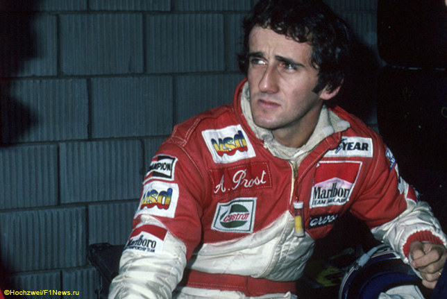 Ален Прост в 1980 году