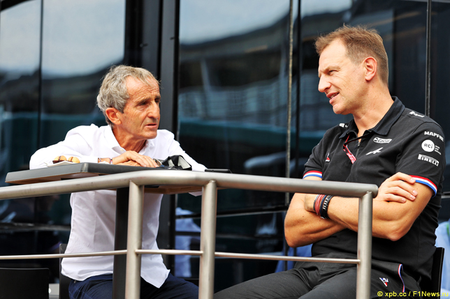 Ален Прост и Лоран Росси