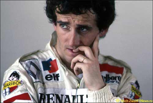 Четверть века назад Ален Прост выступал за Renault