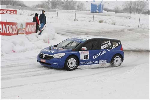 Ален Прост на трассе финального этапа Trophee Andros