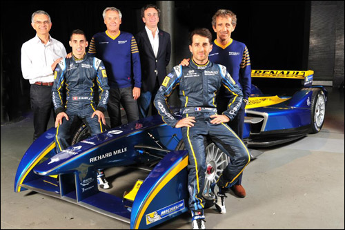 Патрис Ратти, Себастьян Буэми, Жан-Поль Дрио, Алехандро Агаг, Николя Прост и Ален Прост