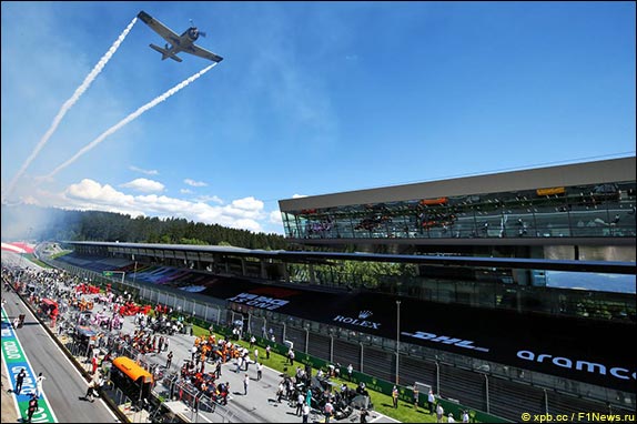 Старт Гран При Австрии