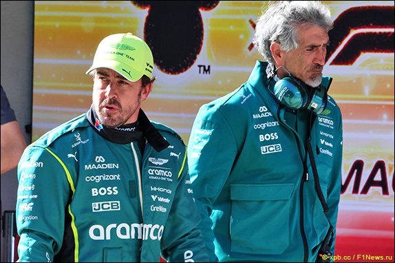 Фернандо Алонсо выбыл из борьбы в первой части квалификации